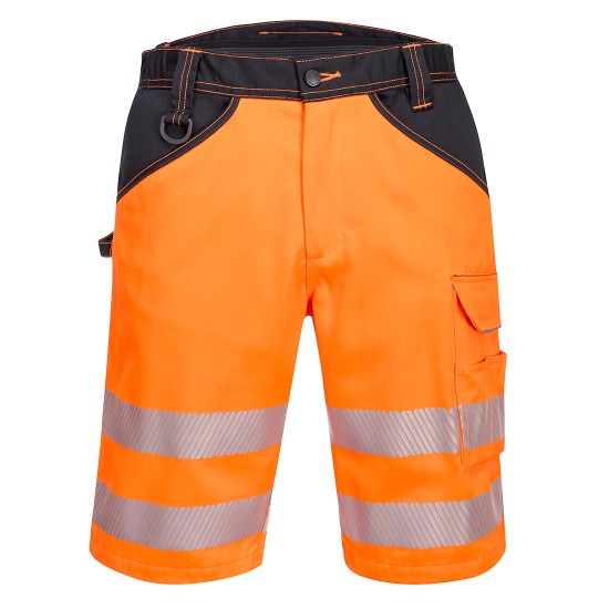 Pantaloni scurti PW3, Hi-Vis [PW348], portocaliu cu negru