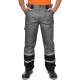 Pantaloni tercot Chars Daily cu dungi reflectorizante, 240g/m2, gri Pantaloni tercot Chars Daily cu dungi reflectorizante, 240g/m2, gri
