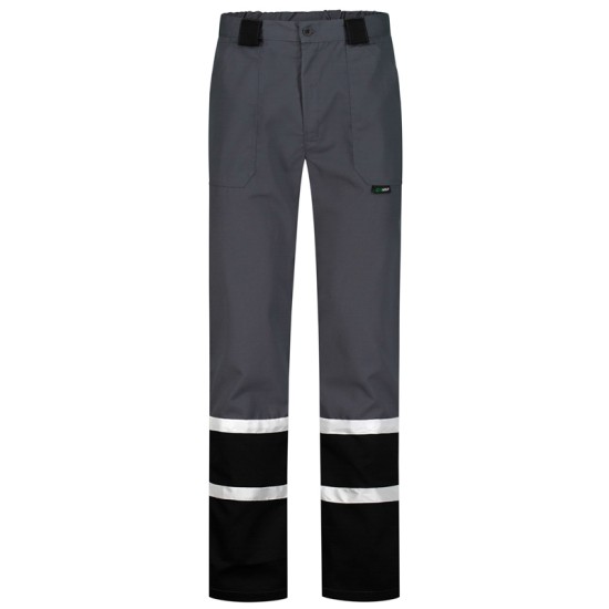 Pantaloni tercot Chars Daily cu dungi reflectorizante, 240g/m2, gri Pantaloni tercot Chars Daily cu dungi reflectorizante, 240g/m2, gri