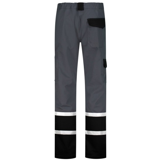 Pantaloni tercot Chars Daily cu dungi reflectorizante, 240g/m2, gri Pantaloni tercot Chars Daily cu dungi reflectorizante, 240g/m2, gri