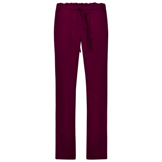 Pantaloni industriala alimentara, tercot 160g/m2, visiniu Pantaloni industriala alimentara, tercot 160g/m2, visiniu
