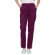 Pantaloni industriala alimentara, tercot 160g/m2, visiniu Pantaloni industriala alimentara, tercot 160g/m2, visiniu