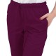 Pantaloni industriala alimentara, tercot 160g/m2, visiniu Pantaloni industriala alimentara, tercot 160g/m2, visiniu