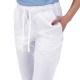 Pantaloni industriala alimentara, tercot 160g/m2, alb Pantaloni industriala alimentara, tercot 160g/m2, alb