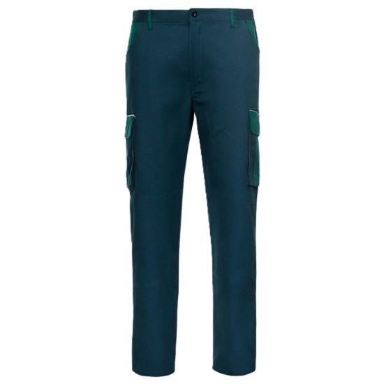 Pantaloni de lucru bumbac Asimov, densitate 240g/m2, verde Pantaloni de lucru bumbac Asimov, densitate 240g/m2, verde