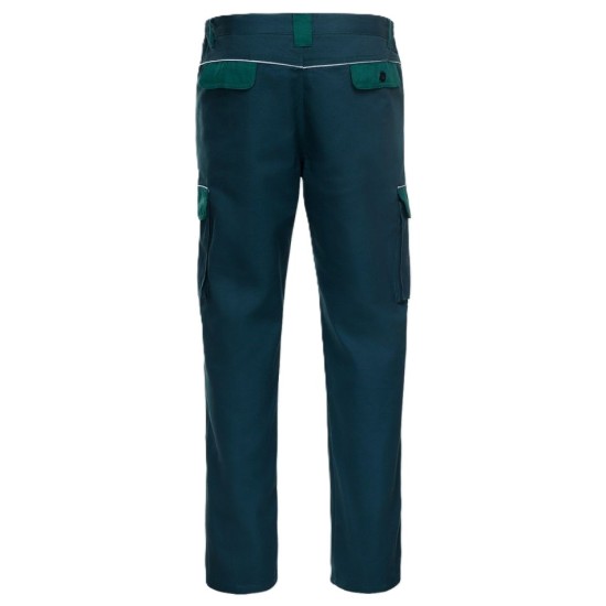 Pantaloni de lucru bumbac Asimov, densitate 240g/m2, verde Pantaloni de lucru bumbac Asimov, densitate 240g/m2, verde
