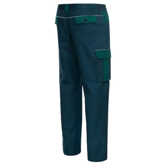 Pantaloni de lucru bumbac Asimov, densitate 240g/m2, verde Pantaloni de lucru bumbac Asimov, densitate 240g/m2, verde