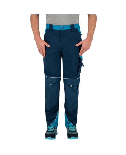 Pantaloni de lucru tercot rezistent Brave, 270g/m2, bleumarin albastru