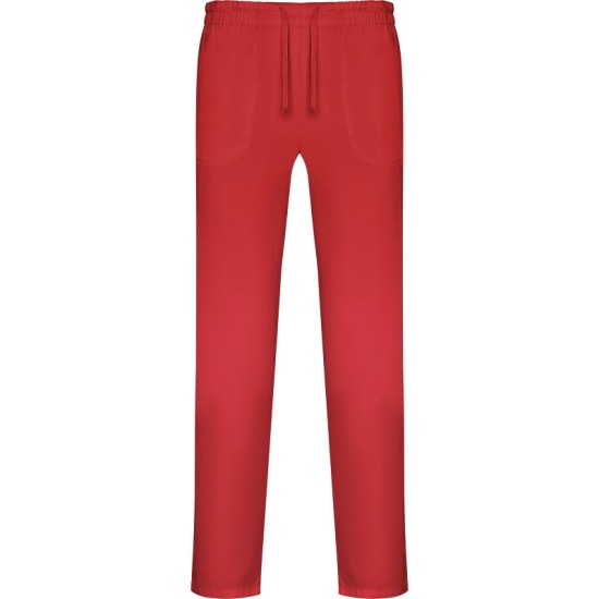 Pantaloni industria alimentara cu snur in talie, rosii Pantaloni industria alimentara cu snur in talie, rosii
