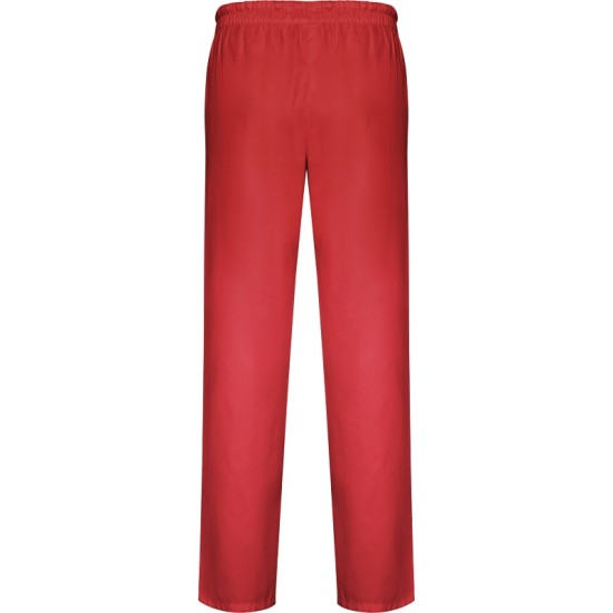 Pantaloni industria alimentara cu snur in talie, rosii Pantaloni industria alimentara cu snur in talie, rosii