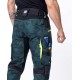 Pantaloni de lucru slim fit, model camuflaj, bumbac strech Pantaloni de lucru slim fit, model camuflaj, bumbac strech