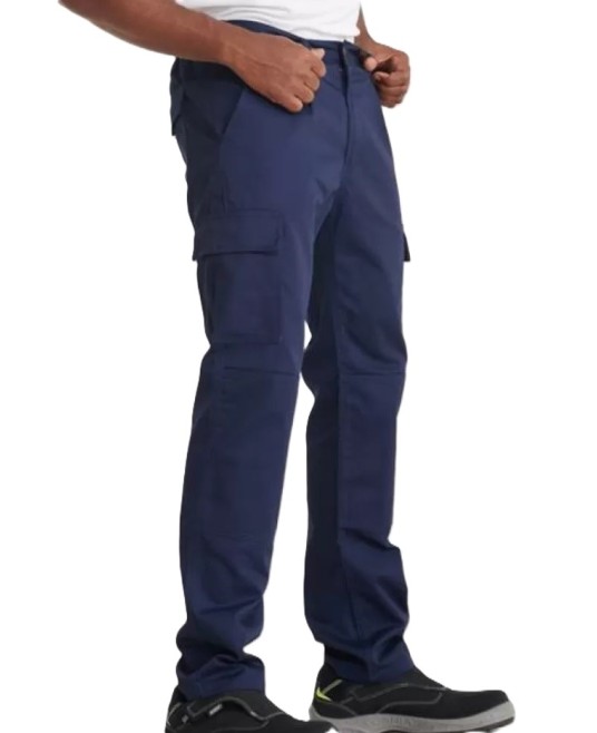Pantaloni de lucru kombat, tercot 235g/m2, Bleumarin