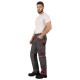 Pantaloni de lucru subtiri Drift, ripstop foarte rezistent, 200g/mp, gri rosu Pantaloni de lucru subtiri Drift, ripstop foarte rezistent, 200g/mp, gri rosu