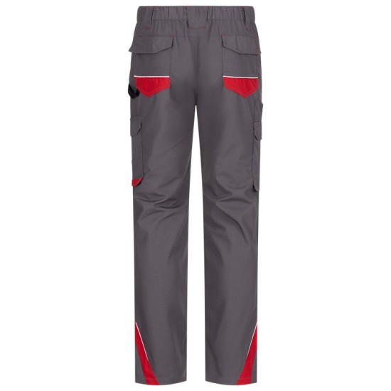 Pantaloni de lucru subtiri Drift, ripstop foarte rezistent, 200g/mp, gri rosu Pantaloni de lucru subtiri Drift, ripstop foarte rezistent, 200g/mp, gri rosu