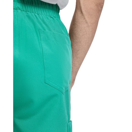 Pantaloni elastan industria alimentara, 170g/m2, albastri Pantaloni elastan industria alimentara, 170g/m2, albastri
