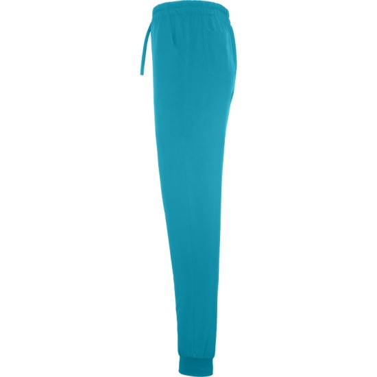 Pantaloni elastan industria alimentara, 170g/m2, albastru turcoaz Pantaloni elastan industria alimentara, 170g/m2, albastru turcoaz