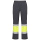 Pantaloni HiVis cu dungi reflectorizante, Daily Gri/galben Pantaloni HiVis cu dungi reflectorizante, Daily Gri/galben