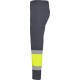 Pantaloni HiVis cu dungi reflectorizante, Daily Gri/galben Pantaloni HiVis cu dungi reflectorizante, Daily Gri/galben