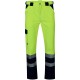 Pantaloni HiVis tercot 250 g/mp, galben Pantaloni HiVis tercot 250 g/mp, galben