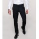 Pantaloni eleganti slimfit, cu vascoza si elastan, Gri inchis Pantaloni eleganti slimfit, cu vascoza si elastan, Gri inchis