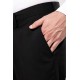 Pantaloni eleganti slimfit, cu vascoza si elastan, Gri inchis Pantaloni eleganti slimfit, cu vascoza si elastan, Gri inchis