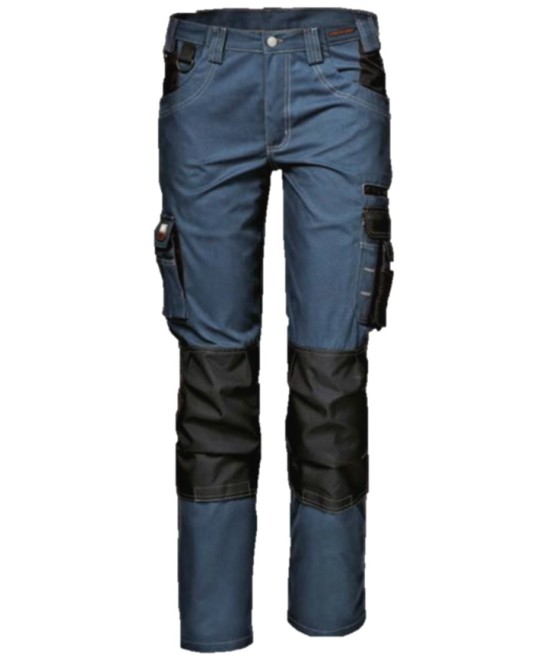 Pantaloni de lucru tercot foarte rezistent la rupere si confortabil, 300 g/mp, bleumarin