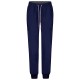 Pantaloni de lucru unisex cu snur in talie si mansete elastice inferioare, bleumarin Pantaloni de lucru unisex cu snur in talie si mansete elastice inferioare, bleumarin