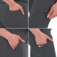 Pantaloni de lucru unisex foarte comozi, vascoza si elastan, gri inchis Pantaloni de lucru unisex foarte comozi, vascoza si elastan, gri inchis