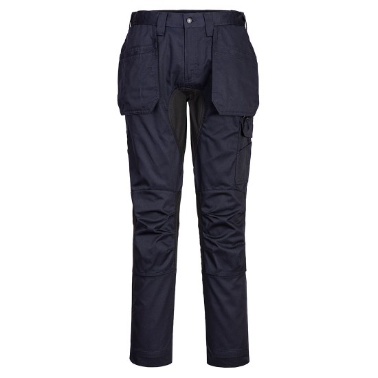 Pantaloni Stretch Holster WX2, tercot 245g/m2, Dark Navy/Negru Pantaloni Stretch Holster WX2, tercot 245g/m2, Dark Navy/Negru
