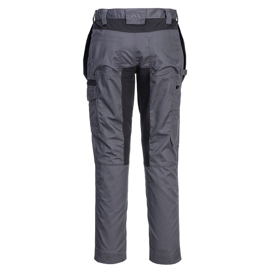 Pantaloni Stretch Holster WX2, tercot 245g/m2, Gri metalic Pantaloni Stretch Holster WX2, tercot 245g/m2, Gri metalic