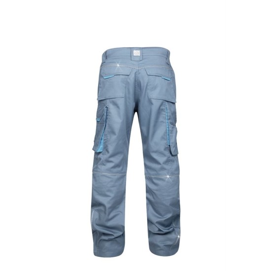 Pantaloni de lucru vara calitate excelenta, tercot 200g/m2, Summer, Gri deschis Pantaloni de lucru vara calitate excelenta, tercot 200g/m2, Summer, Gri deschis