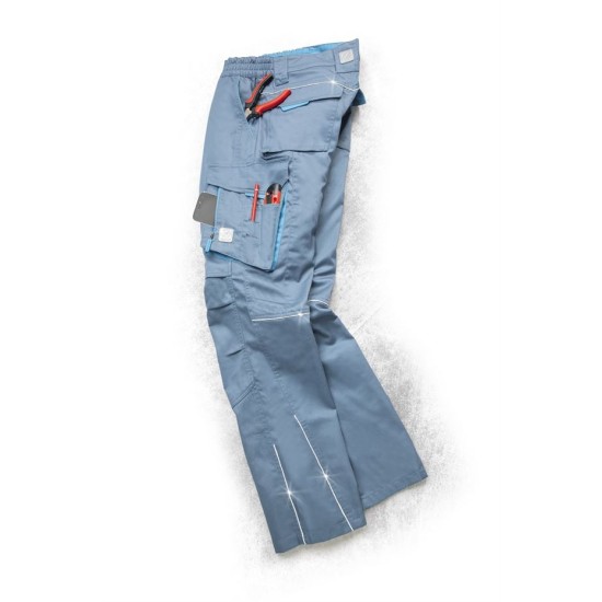 Pantaloni de lucru vara calitate excelenta, tercot 200g/m2, Summer, Gri deschis Pantaloni de lucru vara calitate excelenta, tercot 200g/m2, Summer, Gri deschis