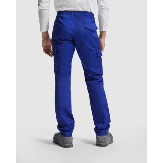 Pantaloni de lucru kombat, tercot 235g/m2, Albastru royal