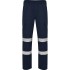 Pantaloni de lucru cu dungi reflectorizante Daily Bleumarin