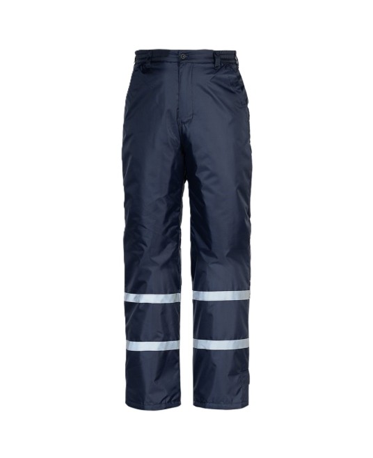 Pantaloni vatuiti impermeabili, bleumarin