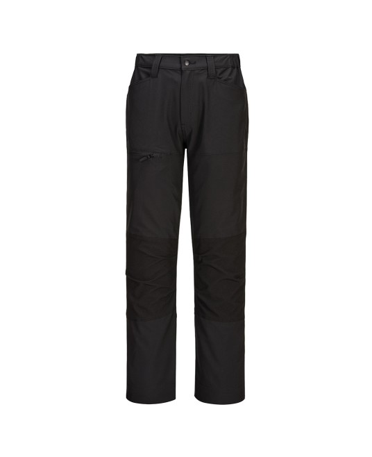 Pantaloni de lucru stretch Work, elastan 195g/m2, negru