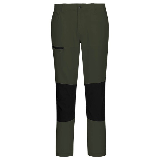 Pantaloni de lucru subtiri si confortabili WX2 Stretch, 195g/m2, Verde masliniu