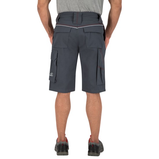 Pantaloni scurti de lucru bumbac Raptors, gri rosu Pantaloni scurti de lucru bumbac Raptors, gri rosu