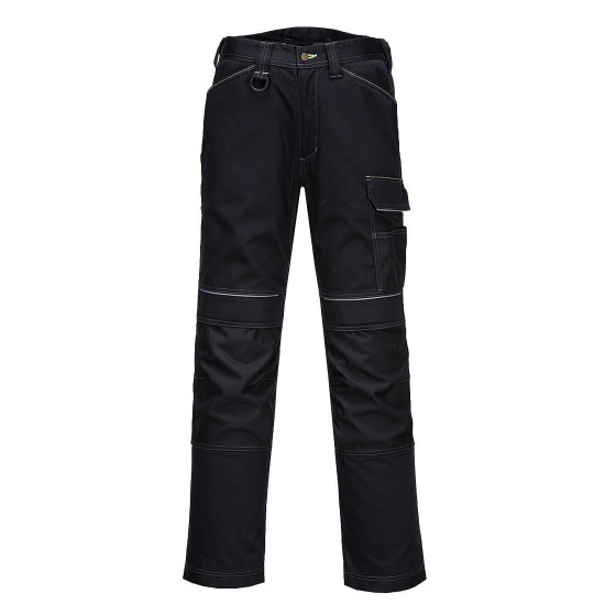 Pantaloni strech subtiri PW3 pentru Tehnic, 190g/m2, Negru