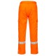 Pantaloni subtiri antistatici si ignifugi cu benzi reflectorizante, Portocaliu Pantaloni subtiri antistatici si ignifugi cu benzi reflectorizante, Portocaliu