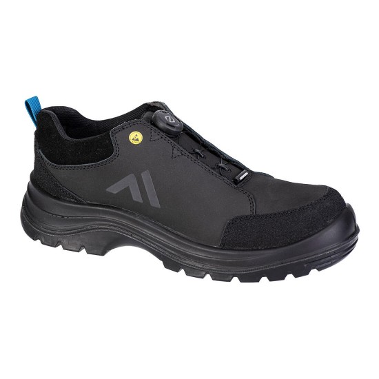 Pantofi de protectie cu inchidere BOA, S3S ESD SR FO Negru/Albastru Pantofi de protectie cu inchidere BOA, S3S ESD SR FO Negru/Albastru