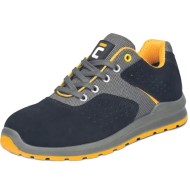 Pantofi de protectie S1PS usori si comozi, bombeu compozit, lamela antiperforare, Grimo negru