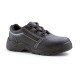 Pantofi de protectie S1P, bombeu metalic, negru