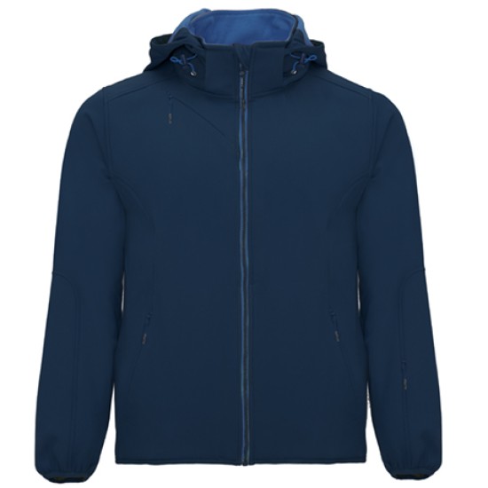 Jacheta softshell cu gluga - bleumarin Jacheta softshell cu gluga - bleumarin