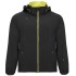 Jacheta softshell cu gluga - negru