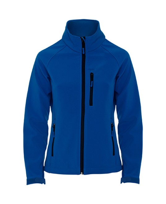 Jacheta softshell  femei - albastru royal