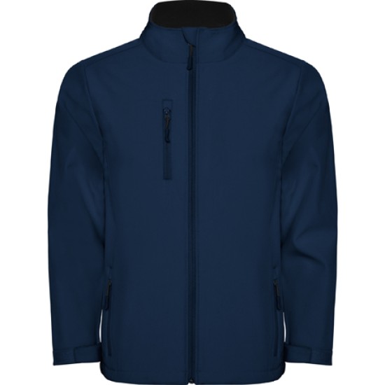 Jacheta softshell barbati, captuseala polar bleumarin Jacheta softshell barbati, captuseala polar bleumarin