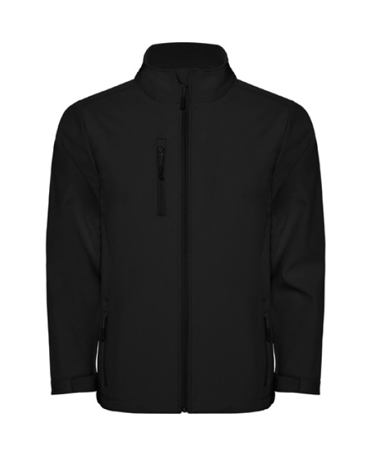 Jacheta softshell  barbati, captuseala polar negru