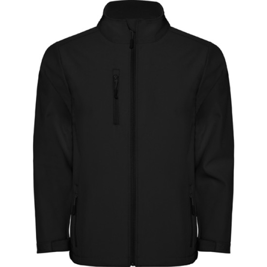 Jacheta softshell barbati, captuseala polar negru Jacheta softshell barbati, captuseala polar negru