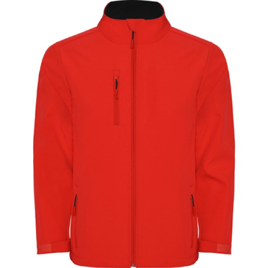 Jacheta softshell barbati, captuseala polar rosu Jacheta softshell barbati, captuseala polar rosu